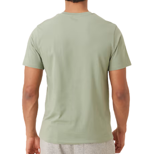 Camiseta de Hombre Verde Oliva 100% Algodón, Manga Corta, Cuello Redondo, Corte Regular, Logotipo de Águila Estampado en la Parte Delantera, Transpirable, Jersey de 220g - Product Image 2