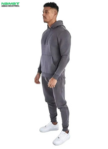 Conjuntos de 2 piezas de chándal deportivo unisex de otoño e invierno para hombre de lana de algodón ecológico más vendidos - Product Image 2