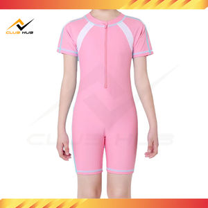 ชุดว่ายน้ำเด็กแบบ 2 ชิ้น ลายสัตว์ ย้อมสีแบบ Garment Dyed ทรงปกติ ขาสั้นแบบ High Cut ด้านหน้าสั่งทำพิเศษ ขายส่ง - Product Image 3