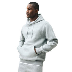Meilleures ventes de sweats à capuche pour hommes de qualité supérieure 100% coton Nouveau design à capuche avant hiver solide fabriqué au Pakistan Service OEM disponible - Product Image 1