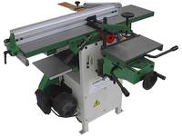 Raboteuse de surface et d'épaisseur pour le travail du bois avec mortaiseuse intégrée, puissance 2,2 kW, compatible 380 V/220 V, haute productivité