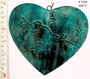 Décoration de Noël Accessoires Décoratifs artisanat en métal coloré Arbre de Noël Ornement Suspendu Forme Ronde - Product Image 5