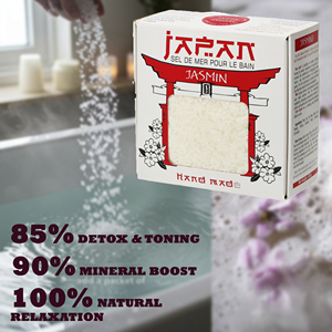 Tendencia 2026: Sal de Baño de Jazmín Japonés con Fragancia Fina, Mezcla Mineral, Producto de Spa de Lujo, Marca Privada, OEM, Suministro a Granel, Letonia, UE - Product Image 2