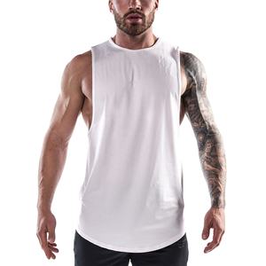 Vente en gros de vêtements d'usine Débardeurs grande taille pour hommes tricotés en tissu doux respirant sans manches Chemises de gym par sublimation - Product Image 5