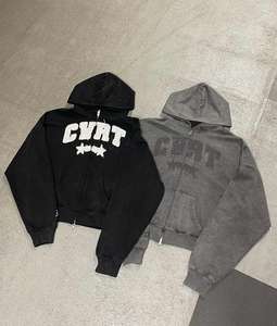 Chándales Heavyweight Blank Streetwear Gráfico Vintage Estampado de gran tamaño Tallas grandes Peso pesado algodón - Product Image 4