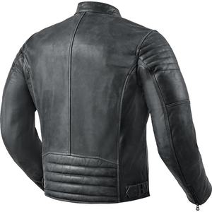 Chaqueta de Cuero para Motocicleta de Invierno para Hombre, Elegante y de Alta Calidad, Transpirable, con Diseño Frontal Único y Características Protectoras - Product Image 6