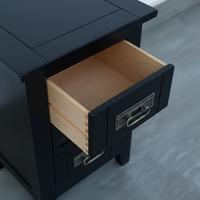 Mesa Auxiliar con 2 Cajones, Mesa de Centro para Sala de Estar, Muebles para el Hogar, Muebles de Madera, Venta al por Mayor, OEM, ODM