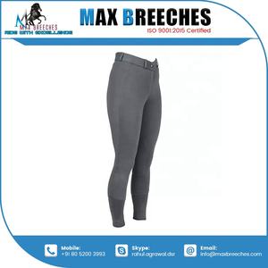 Manufacturer's New Design <b>Kids</b> Equestrian Breeches <b>Jodhpurs</b> Nylon Horse Riding Pants Silicone Printing Wholesale Horse Riding - Product Image 4