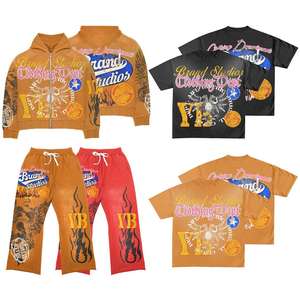 ชุดเสื้อผ้าสามชิ้นมีฮู้ดเสื้อและกางเกงสำหรับทุกเพศ - Product Image 1