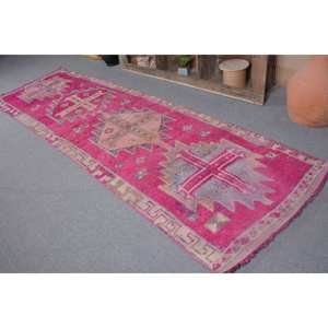 พรมปูพื้นขนาดใหญ่สไตล์ตุรกีวินเทจพรมปูพื้นสีชมพูสำหรับห้องขนาด330 x 1080ft 4ม. - Product Image 4