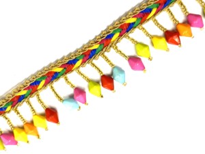 High Quality Multi Color <b>Beads</b> <b>Fringes</b> for Women's Garment's , Chandelier and Dancing Dress Crystal Rhinestone DIY - Product Image 5