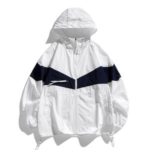 Ensemble survêtement personnalisé pour homme, coupe-vent, tenue en nylon, veste de sport, vêtements de sport de plein air, veste coupe-vent - Product Image 1