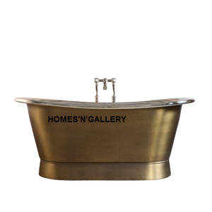 Bañera de diseño clásico superior para baño real Bañera de cobre de latón hecha a mano de alta calidad de mayorista indio - Product Image 1