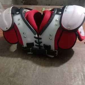 Último Diseño de Protectores de Hombro para Fútbol Americano, Material de Malla Transpirable, Profesionales, para Competición, Talla Grande, Verano - Product Image 3