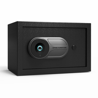 Coffre-fort électronique miniature pour la maison, le bureau, l'hôtel, la banque, avec lecteur d'empreintes digitales