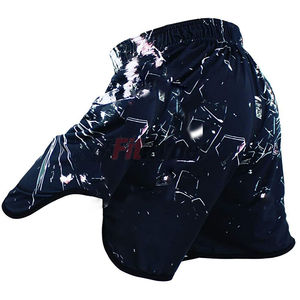 Short de combat Muay Thai respirant de haute qualité pour hommes MMA Kick Boxing Grappling Gear OEM Wholesale Rate Optimal for Martial Arts - Product Image 2