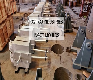 Custom Cast Iron <b>Ingot</b> Mold Sow Mould for Aluminum Magnesium Zinc <b>Lead</b> Metal Casting Heavy Duty CI Design for Long-Lasting - Product Image 1