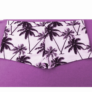 Solid Pattern Stylish Men's Beach Shorts Soft Polyester Blend Breathable Lightweight Design for Beach Summer Vacation Wear - Product Image 2