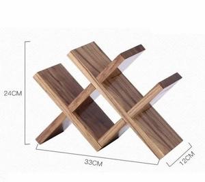 Simple Acacia Wood Wine Bottle <b>Storage</b> <b>Rack</b> - Product Image 2