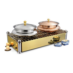 Top Grade Metal Chafing Dish High Standard Quality for Hot <b>Food</b> Warming & Holding Equipment for Anniversary <b>Party</b> Burner Stand - Product Image 4