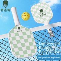 Komple Ahşap Pickleball Seti Başlangıç ​​Seviyesi Antrenman Seti