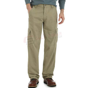 กางเกงคาร์โก้ผู้ชายมีหลายกระเป๋าและใส่สบายสำหรับกลางแจ้งและสวมใส่ทุกวันกางเกงคาร์โก้สไตล์ยุทธวิธี - Product Image 1