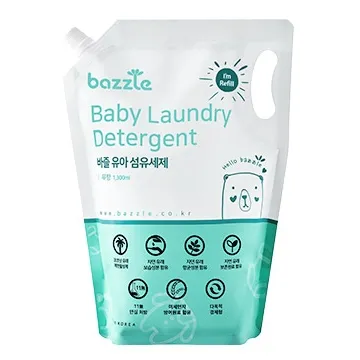 Koreanische Wäsche Bazzle Baby waschmittel Kunden spezifisches OEM ODM Hochwertiges umwelt freundliches Tuch waschmittel