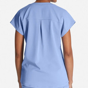 Tenues médicales confortables pour médecins et infirmières, en toile respirante, manches courtes, pour hôpital et clinique - Product Image 4