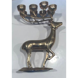 Modern Silverware Reindeer <b>Candelabra</b> Candle Holder Prime Quality Metal Candle Holder <b>Candelabra</b> for Home Accent in Low Price - Product Image 4