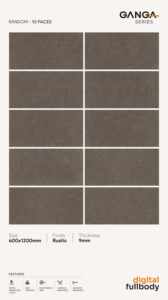 Carreaux de mosaïque hexagonaux en porcelaine pour intérieur et extérieur, 198mm, carreaux de sol muraux de luxe pour hôtels, villas, élévation, design moderne pour intérieurs - Product Image 3