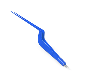 คีมหนีบสองขั้วสแตนเลสเคลือบสีฟ้าสำหรับการผ่าตัด - Product Image 1