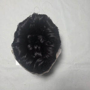 Taz Hair MGM Model Perruque Toupet pour Homme en Cheveux Humains Remy Indiens, Lace Front, Ondulation Water Wave, Souple, Systèmes de Prothèses Capillaires - Product Image 3