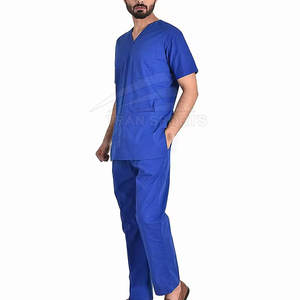 Costumes de gommage extensibles médicaux à la mode pour hommes uniformes en toile gommages uniformes d'infirmière en gros - Product Image 2