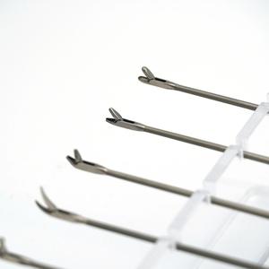 Pinzas Laríngeas Reutilizables de Acero Inoxidable, Instrumentos Quirúrgicos Manuales para Cirugía Laríngea, Cumplen con el Estándar de Seguridad MOL - Product Image 4