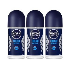 Nivea pour Homme Invisible pour Peaux Noires et Blanches Déodorant Roll-on 48 Heures 50 Ml. Lot de 3 - Product Image 4