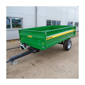 Machine agricole Petite remorque à benne basculante montée sur tracteur agricole Remorque à benne basculante 3 tonnes à vendre - Product Image 5