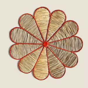 Exquisite Eco-friendly Natural Rattan <b>Placemat</b> for Wedding Round Woven <b>Placemats</b> for Party <b>Wicker</b> Charger Plate Made in Vietnam - Product Image 6