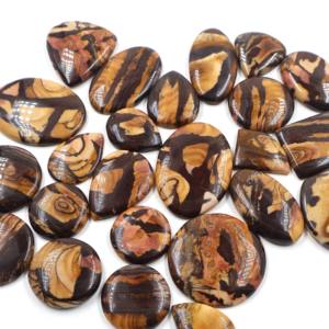 พลอยตาเสือสีเหลืองประดับคริสตัลพลอยตาเสือแบบหลวมดูมีเสน่ห์ - Product Image 4