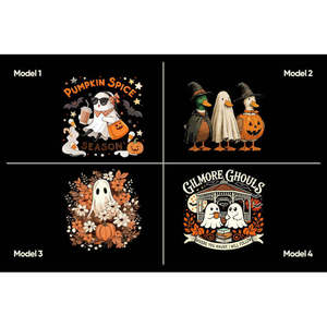 Personalized Halloween Organic <b>Cotton</b> Drawstring <b>Candy</b> Bags with 12 Designs Screen Printed Logo for Bracelets and Watches - Product Image 4