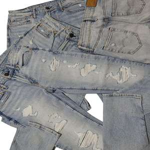 Lot de vêtements du Bangladesh en gros pour hommes, femmes, garçons et filles – Denim décontracté uni à boutons pour l'été, l'automne et l'hiver – 100 % denim - Product Image 3