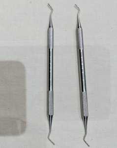เครื่องมือทันตกรรมชั้นนำ km FDP คุณภาพสูง1.0mm & 1.2mm scalers คู่มือความลึก curettes เยอรมัน - Product Image 1