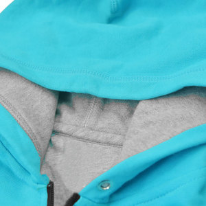 Sweat-shirt à capuche en coton épais avec impression de logo personnalisé 2026, coupe ample, fermeture éclair intégrale - Product Image 5