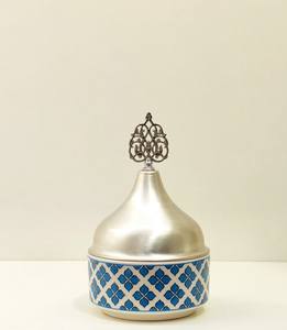 Arabic Black <b>Lid</b> Dates <b>Serving</b> <b>Bowl</b> Box for Ramadan in Customized Finished Latest Look Modern Design Pot for <b>Serving</b> Use - Product Image 3