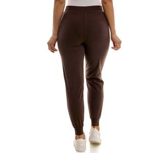 Pantalones Deportivos Transpirables de Invierno para Mujer, Cintura Media, Joggers Ecológicos de Secado Rápido, Tejido Deportivo, Pierna Recta, Cintura Elástica - Product Image 3
