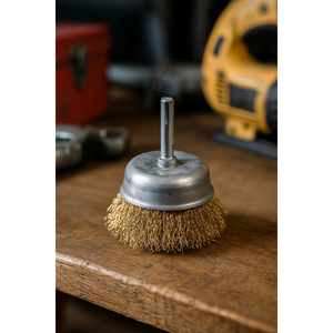 Cepillo de Alambre de Nailon y PP de 65 mm, Accesorio para Taladro, Removedor de Óxido, Rueda para Reparación de Automóviles, Taller y Limpieza del Hogar - Product Image 3