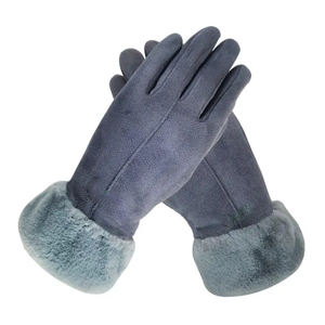 Gants en cuir Vie quotidienne Confortable Laine Véritable Cuir Plain Hiver OEM Personnalisé Printemps Style Gants en cuir du Pakistan - Product Image 1