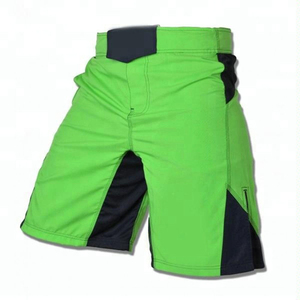 Shorts MMA personnalisés de haute qualité pour hommes, vêtements d'arts martiaux pour adultes de couleur unie, service OEM de vente en gros, nouveauté - Product Image 1