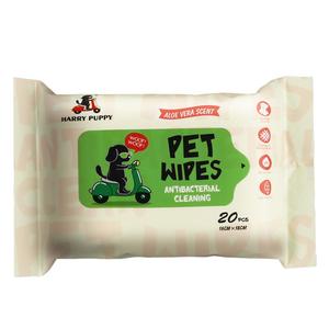 Lingettes humides antibactériennes douces pour animaux de compagnie, 20 unités, pour usage domestique - Product Image 3