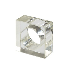 Customize Design Epoxy Resin Napkin Rings Cloth Holder Handmade Design High Polish Solid Shape Customized Logo Napkin Rings - Product Image 3