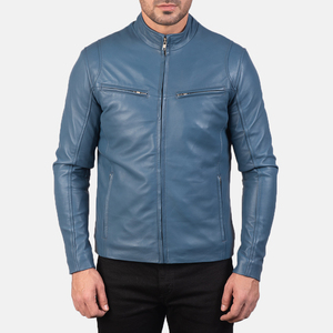 High Street Style Genuine Cow Skin <b>Leather</b> <b>Jacket</b> <b>Winter</b> Full-Sleeve Breathable <b>jacket</b> for men - Product Image 5